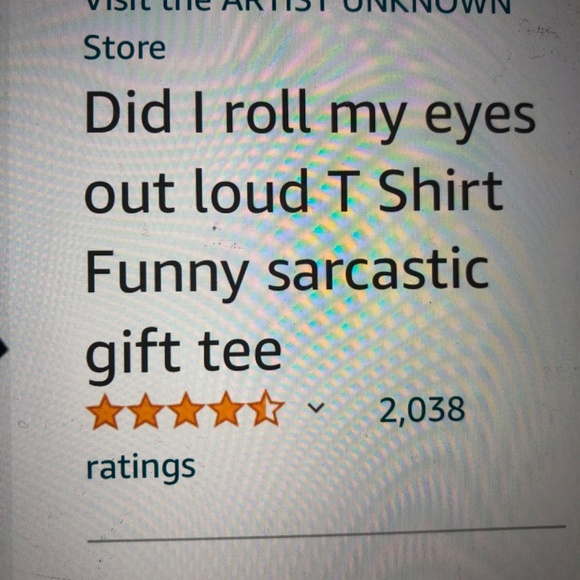 Did I roll my eyes out loud - Picture 2 of 4